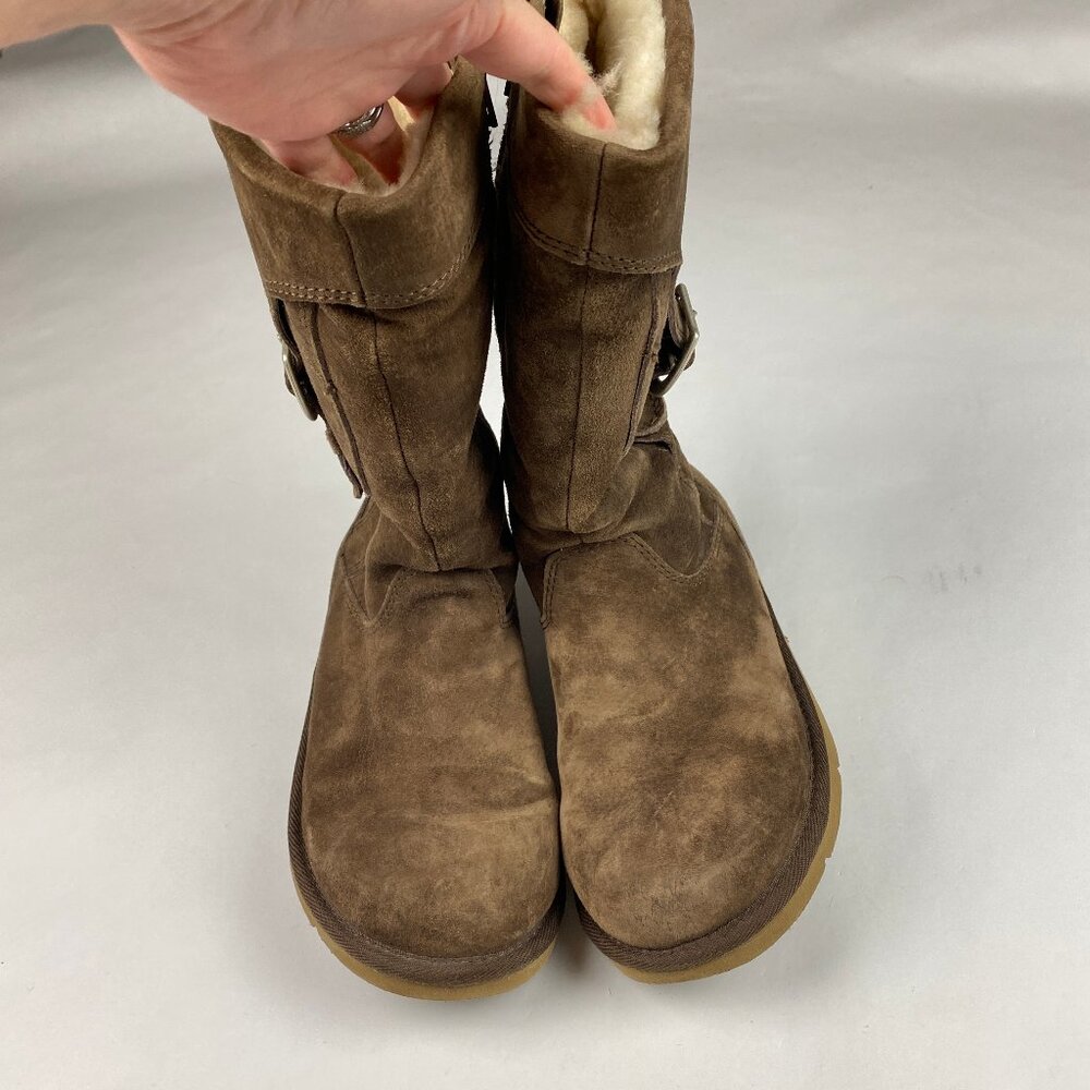 Ugg Cargo III Suede Boots Brown Women's Size 6 - Picture 4 of 16